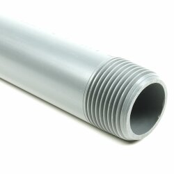 Kunststoff Rohrnippel 2x Außengewinde 1/2 (20,96 mm), 500 mm (50 cm)