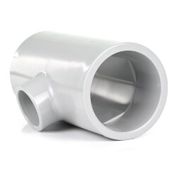 PVC-C T-Stück reduziert 63 mm x 50 mm